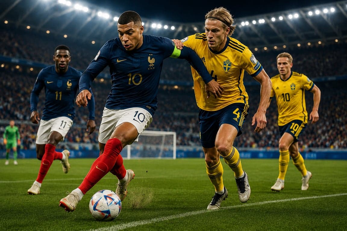 Sweden face France's attacking firepower