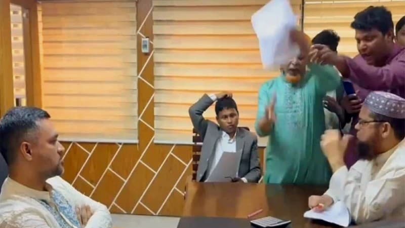 BNP leader accused of grabbing job test papers from UNO room