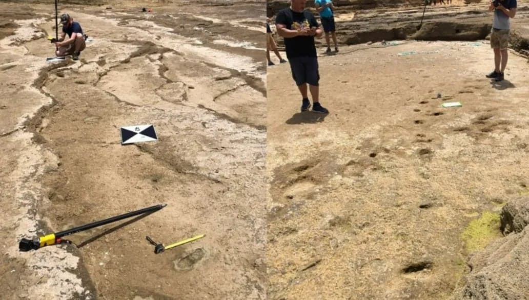 Human footprints 100,000 years old found in Morocco