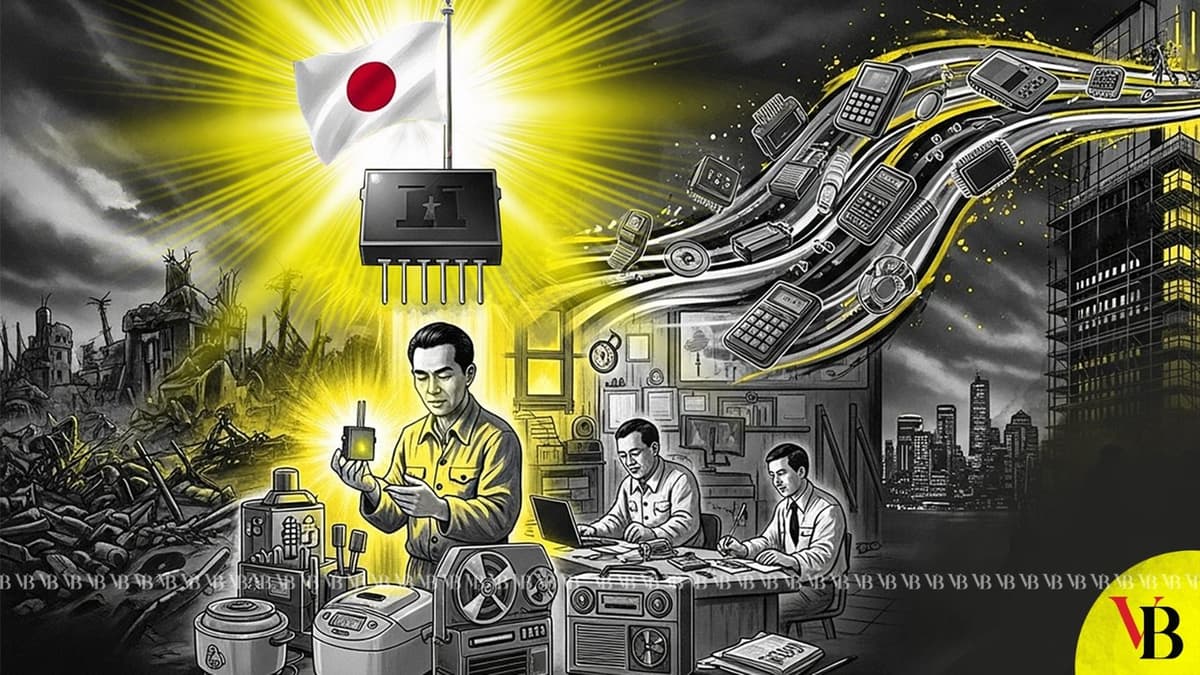 Japan's surprising rise in transistor bewitchment