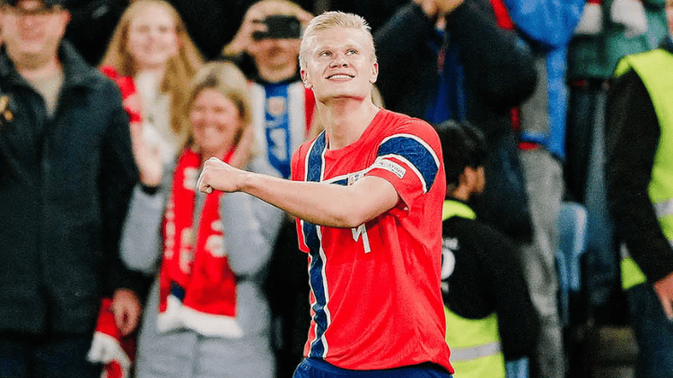 Norway beat Denmark on Haaland's brace