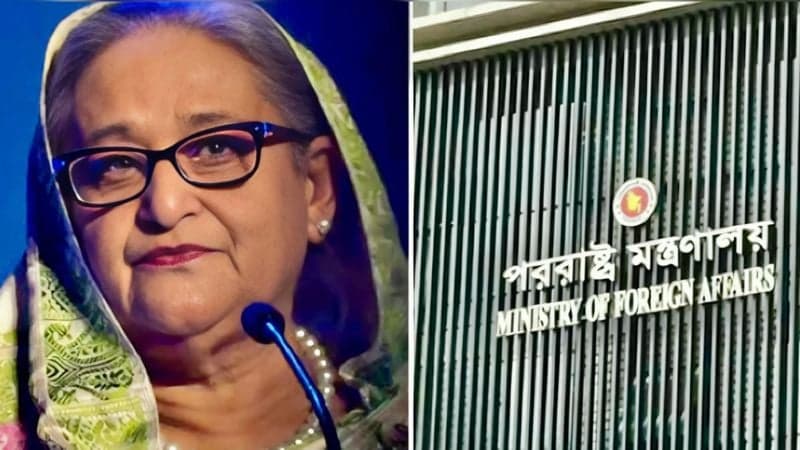 Dhaka protests India's decision to host Sheikh Hasina's press conference