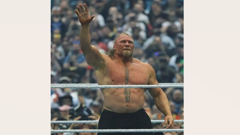 WWE superstar Brock Lesnar hints at retirement after leaving boots, gloves in ring
