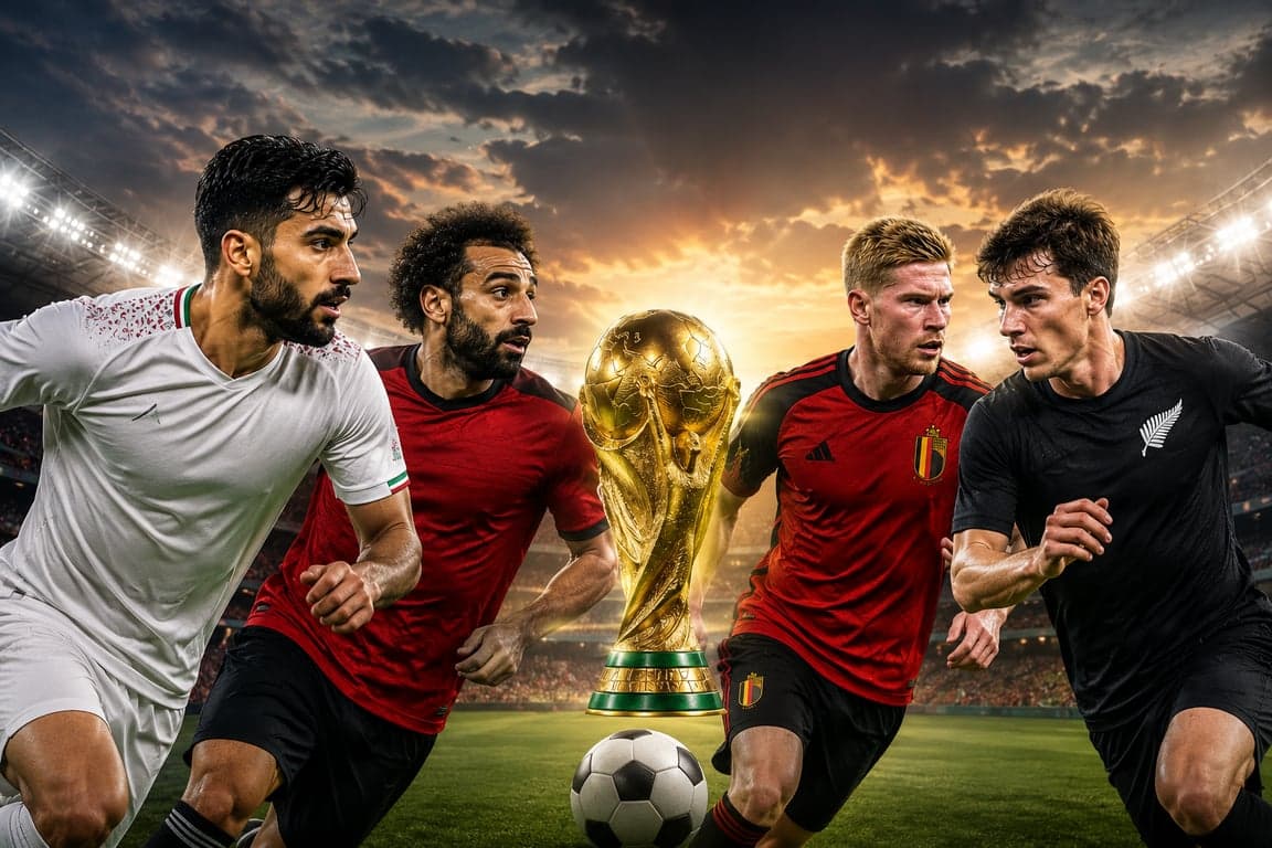 Iran-Egypt, Belgium-New Zealand: Group G knockout hope still alive for all four