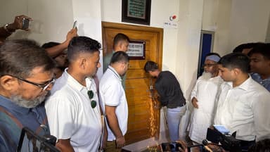 VC's room at RMU unlocked in presence of magistrate