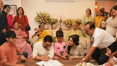 Aamir Khan weds Gauri Spratt in intimate ceremony