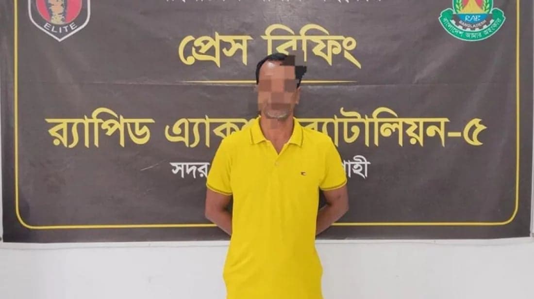 Man held in Rajshahi over 'defamatory posts' about PM's adviser's wife