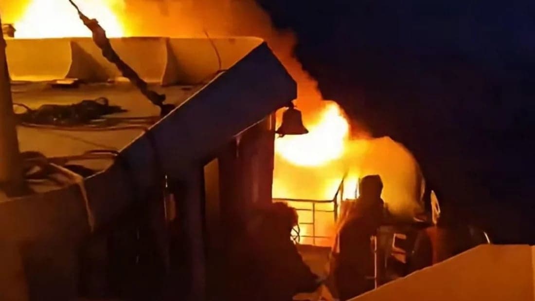 Five killed, 86 missing after ferry catches fire in Philippines