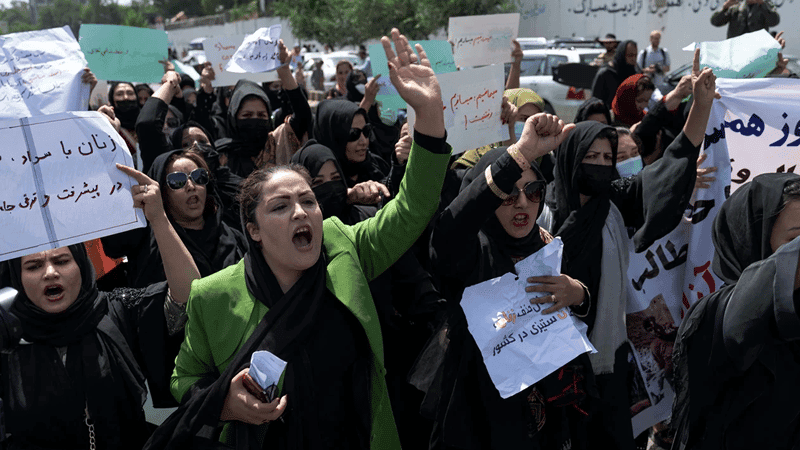 Taliban bans protests in Afghanistan, says 'no place for it in Islamic law'