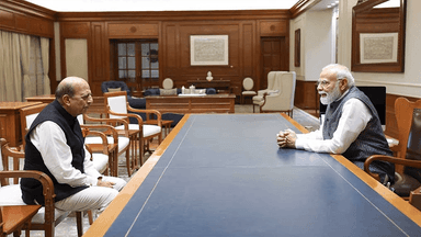 Dinesh Trivedi meets Narendra Modi in Delhi