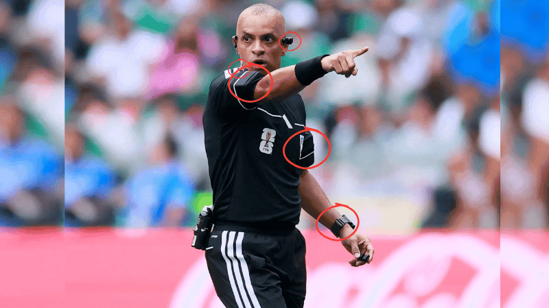 FIFA referee is now a walking tech lab