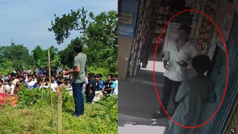 The teenager with whom Opritom seen with iPhone in hand in CCTV footage