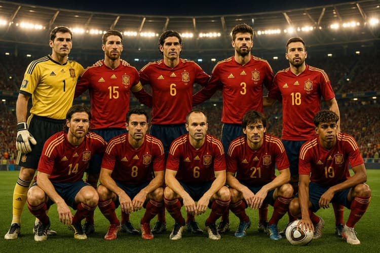The all-time Spain dream team