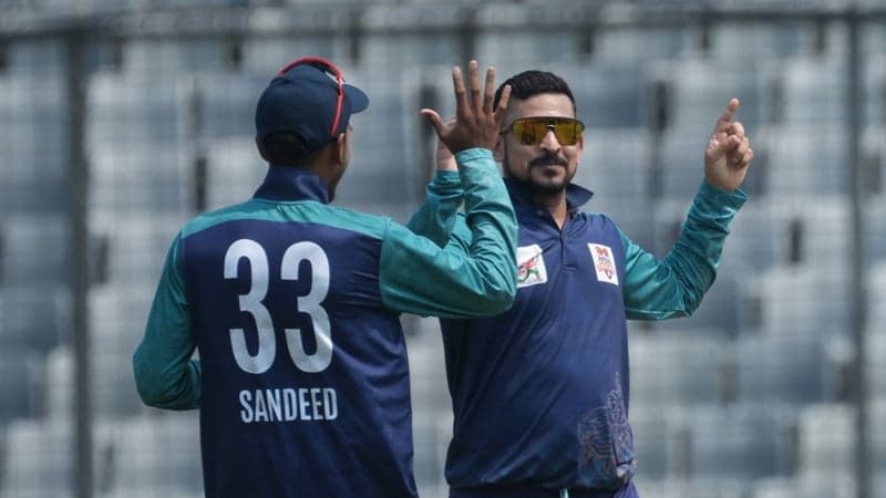 Nasir back in action after ICC ban