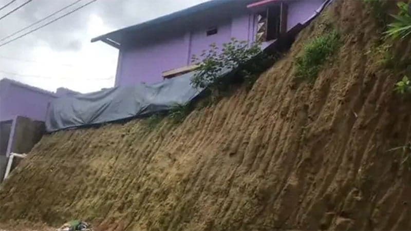 Heavy rain triggers flood, landslide risks in Khagrachari