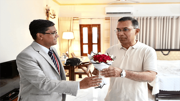 PM Tarique Rahman arrives in Bogura