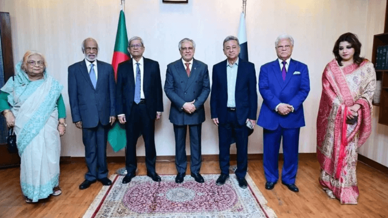 BNP top leaders meet Pakistan’s FM in Dhaka