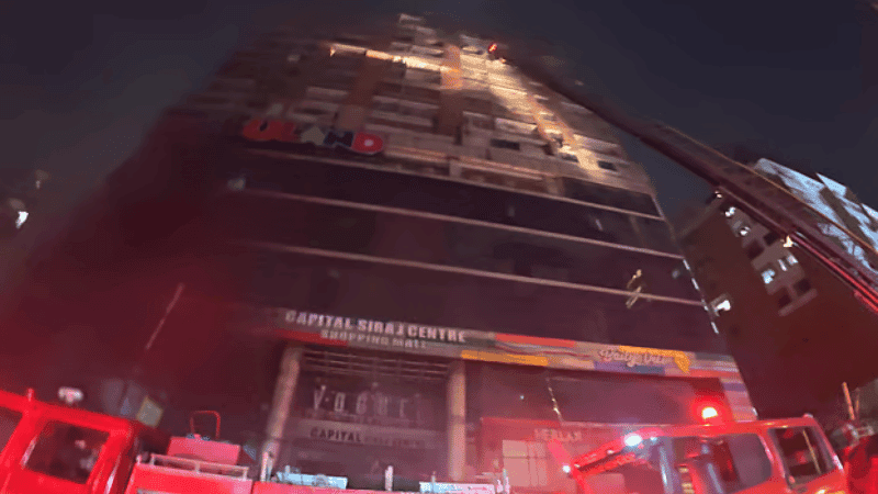 Bailey Road fire under control, 18 rescued alive