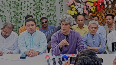 Saki accuses Jamaat stockpiling bamboo Sticks, local weapons at polling centres