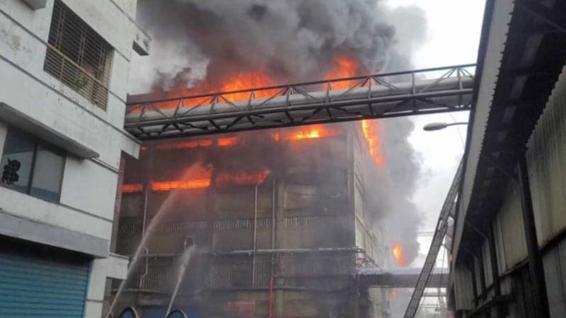 Gazi Tyre factory fire brought under control after 22 hours