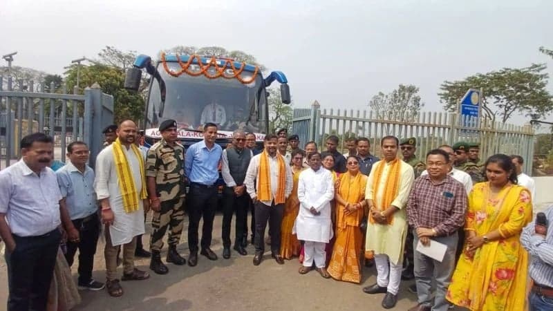 Agartala-Dhaka-Kolkata bus service resumes after 18-month hiatus