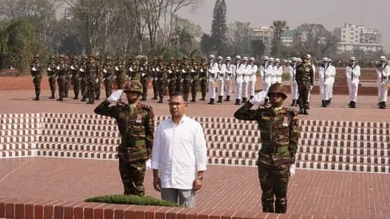 Prime Minister Tarique Rahman pays tribute at National Martyrs’ Memorial