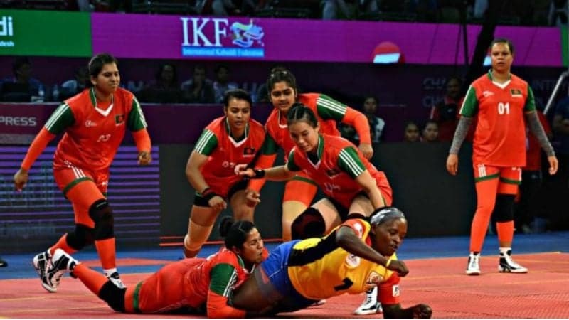 Bangladesh beat Uganda in Women’s Kabaddi World Cup opener