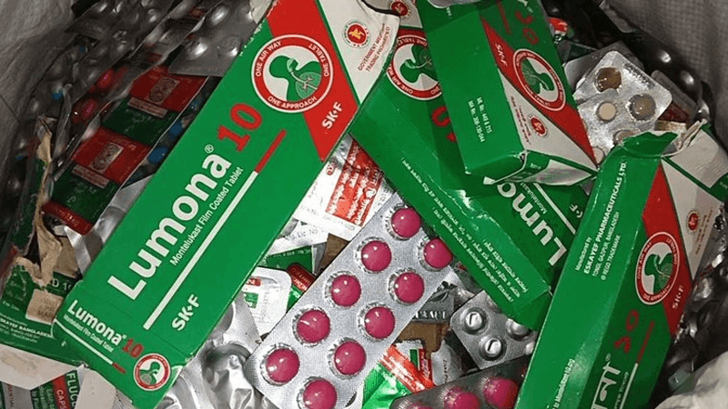 Pickup seized over attempt to smuggle government medicine late at night