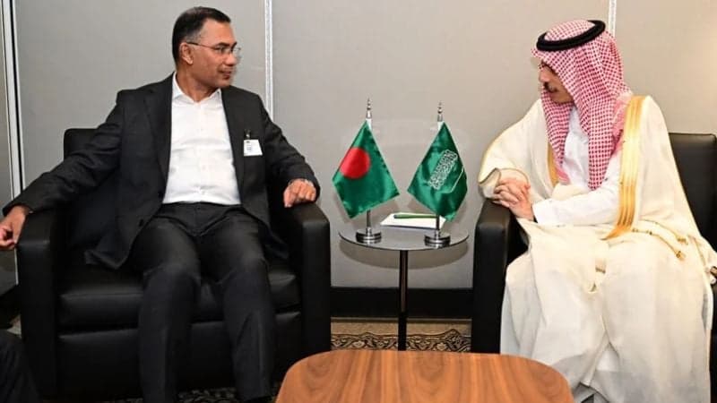 PM Tarique Rahman holds talk with Saudi Foreign Minister in New York