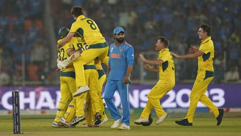 Australia beat India to become world champions