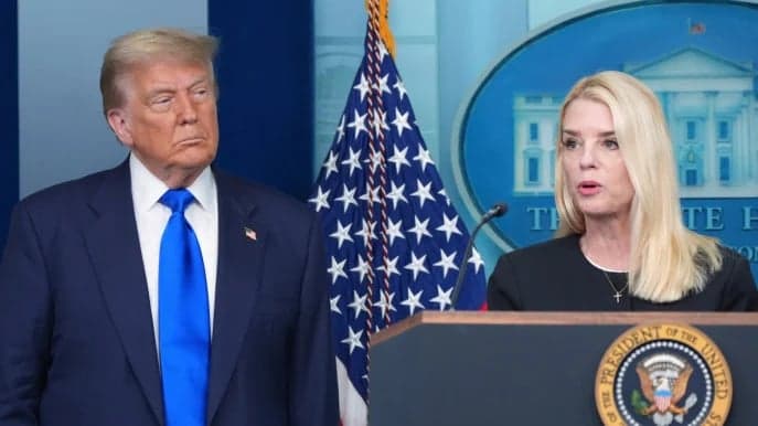 US Attorney General Pam Bondi dismissed by Trump