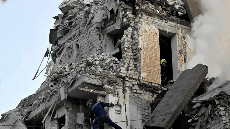 Russia's missile barrage kills 13 in Kyiv, wounds 86