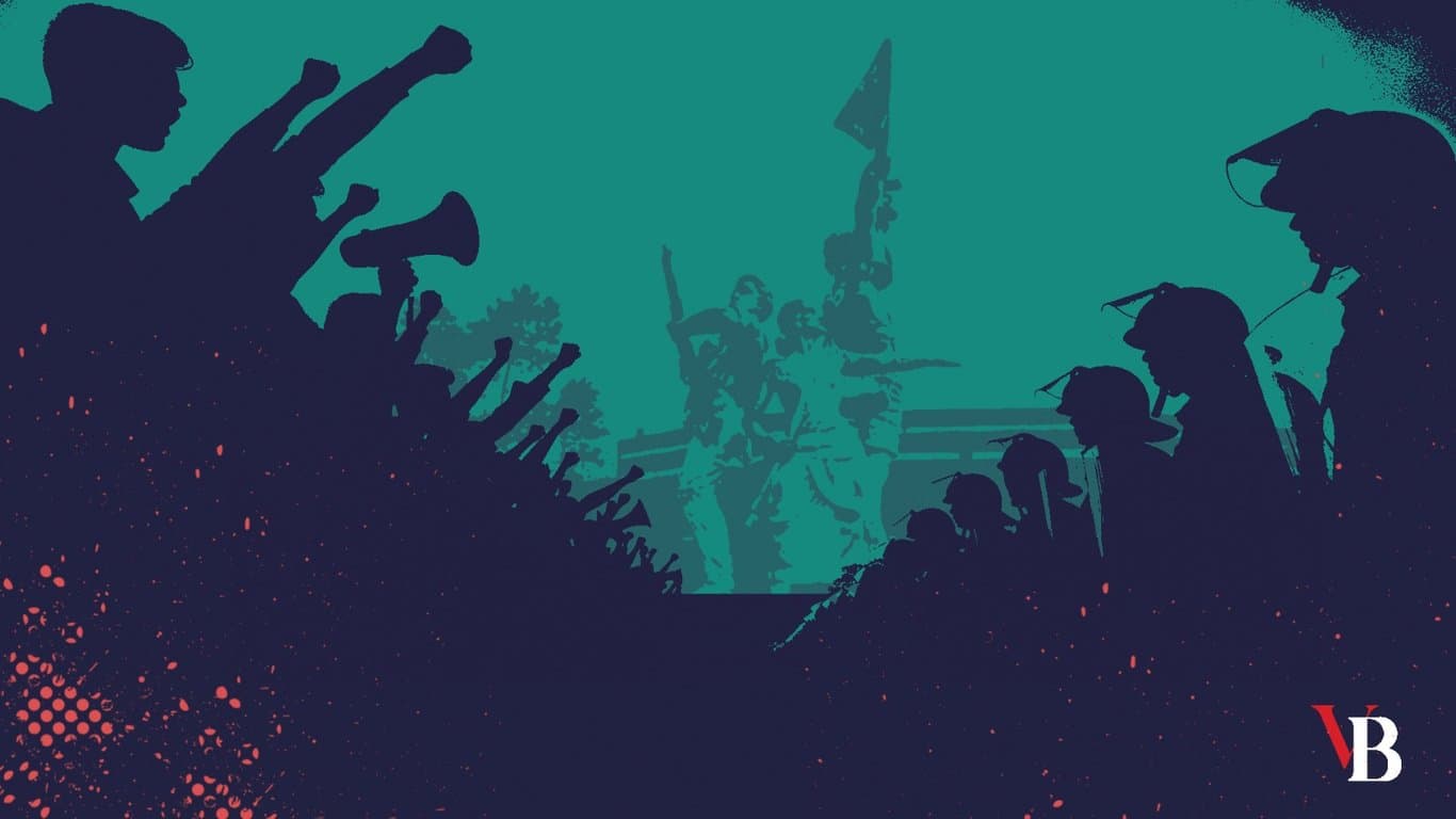 Why are BAU administration and students face to face