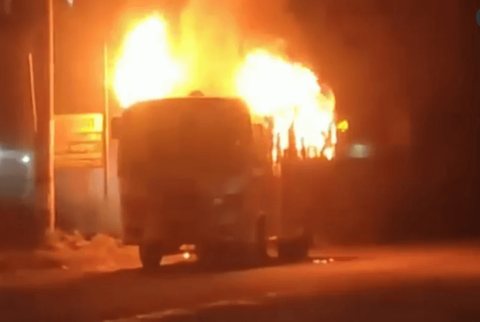 7 arson attacks recorded in 24 hours