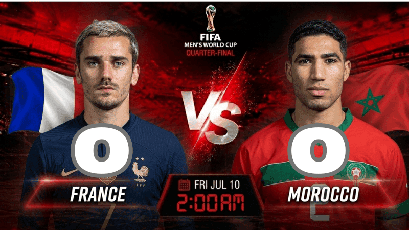 Franch vs Morocco —World Cup: Live score and match stats