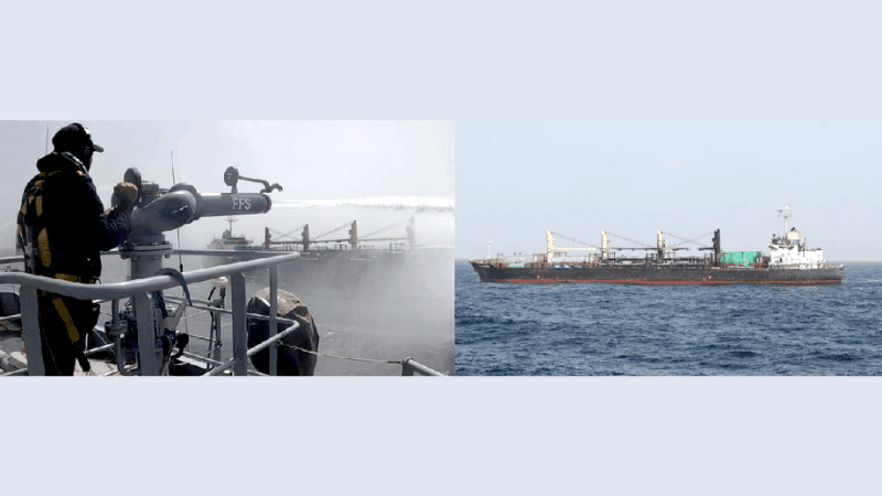 18 crew members including Bangladeshis rescue by Pakistan navy in Arabian Sea