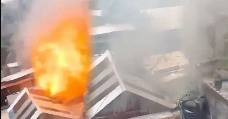 Gas cylinder explosion at hotel in Siddhirganj
