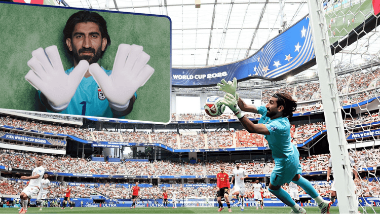 The Beiranvand wall: how Iran's goalkeeper single-handedly thwarted Belgium