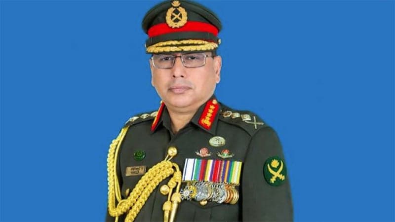Army Chief leaves for Central African Republic