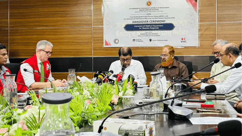 Eid holiday cancelled for doctors, nurses treating measles patients