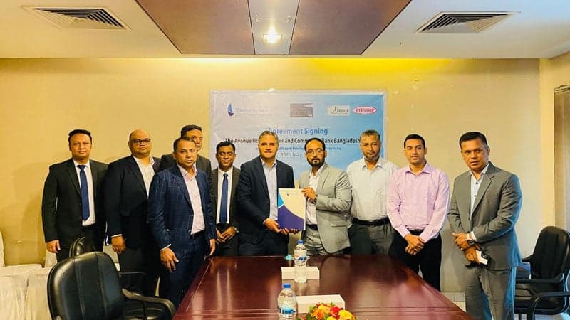 Community Bank signs business agreements with Avenue Hotel & Suites and PITSTOP