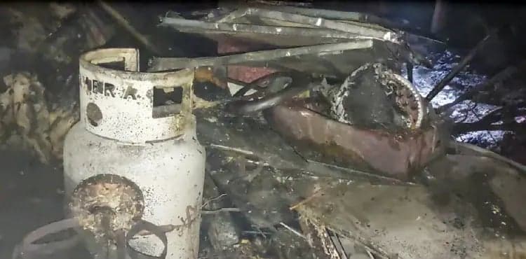 Fire guts 57 houses in Gazipur