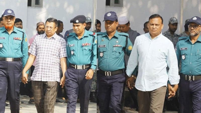 13 including ex-IGP Mamun appear before tribunal