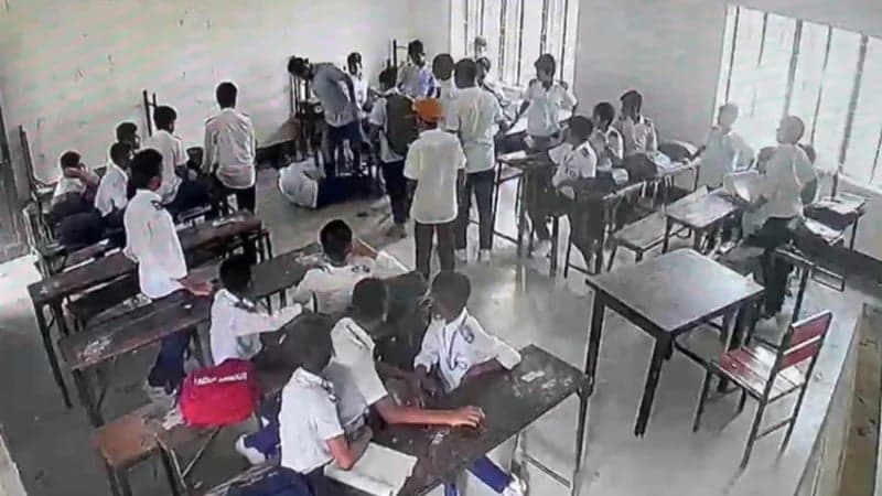 Guardian arrested for entering classroom and slamming student three times