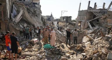 Israeli airstrikes across Gaza kill 19