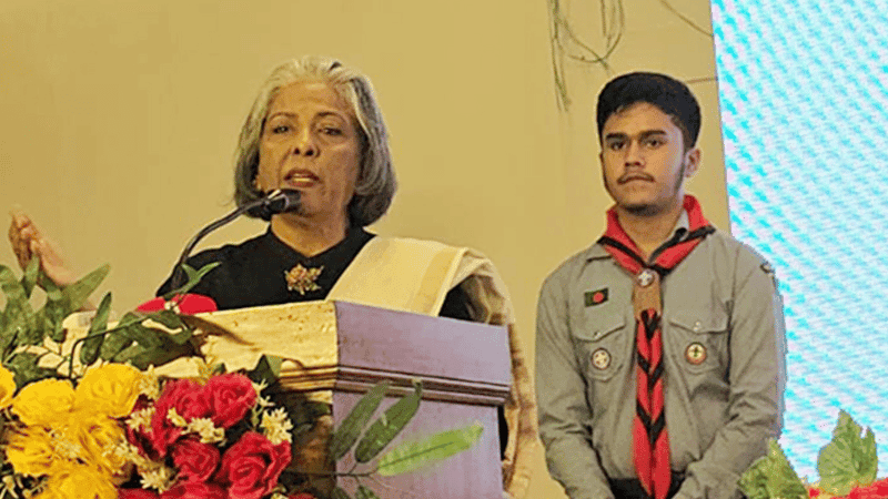 People must stand by govt if polls face disorder: Adviser Sharmin