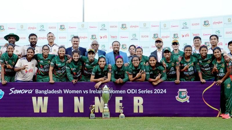 Tigresses complete whitewash against Ireland