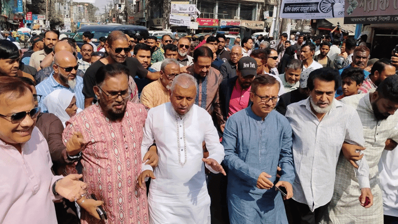 Sylhet-1: Arif campaigns for Muktadir, putting 'division' behind