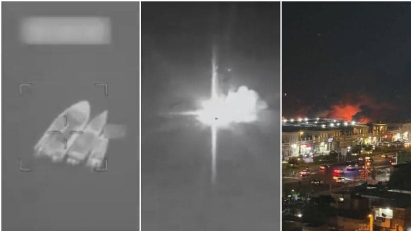 US says it strikes over 80 Iranian military targets after Hormuz tanker attack