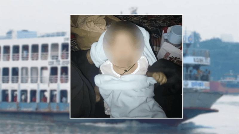 ‘Father’ disappears leaving 6-month-old baby in launch